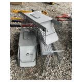GROUP OF SMALL ANIMAL TRAPS, 5.5 IN X 17 IN X 5 IN