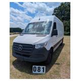2024 Mercedes Sprinter van, white, diesel