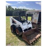 Bobcat 758 Skid steer hand and foot controls. SN 5
