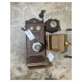 Pair of vintage Wall phones Connecticut and Swedis