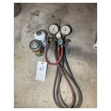 GROUP OF A/C-RELATED ITEMS INCLUDING TWO SMALL CON
