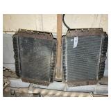 PAIR OF RADIATORS