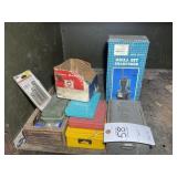 GROUP INCLUDING MISC. DRILL BITS AND DRILL BIT SHA