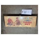 VINTAGE HANDY ANDY BLUE DIAMOND TOOL SET