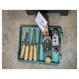 GROUP INCLUDING CHISELS AND PLANES