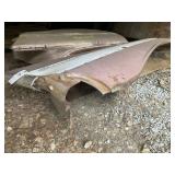 PAIR OF 1957 CHEVROLET STATION WAGON REAR QUARTER