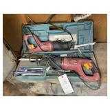 PAIR OF CHICAGO ELECTRIC 4 1/2 INCH RECIPROCATING