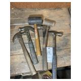 GROUP OF HAMMERS AND MALLETS