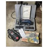 GROUP INCLUDING RYOBI ROTARY TOOL HT20VSK IN CASE,