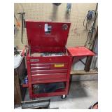 US GENERAL FIVE-DRAWER INDUSTRIAL ROLLER CART