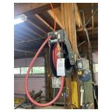 CENTRAL PNEUMATIC AIR HOSE REEL WITH HOSE, TO BE R