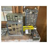 LARGE GROUP OF ASSORTED FASTENERS IN PLASTIC PARTS