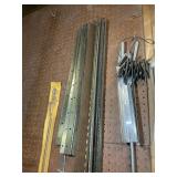 GROUP OF HINGES HANGING ON WALL