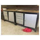 PAIR OF TEST RITE METAL CABINETS, ONE DOOR FOUR DR