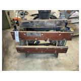 PAIR OF WORKMATE FOLDING WORK TABLES