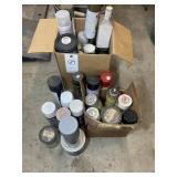 LARGE GROUP OF PAINTS, SPRAY PAINT, ETC.