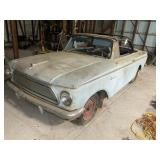 1963 RAMBLER AMERICAN 400 CONVERTIBLE, NOT RUNNING