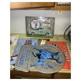 GROUP OF METAL SIGNS APPROXIMATE SIZES 17" X 11"