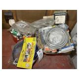 GROUP OF MISC. HARDWARE SUPPLIES INCLUDING PLUMBIN