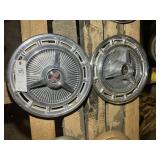 PAIR OF 1965-1967 CHEVROLET SS HUBCAPS