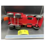 BUDDY L CAB STRUCTO MIXER BODY, RED, GREEN AND ORA