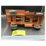 TONKA 1956 GRILL TYPE FORD DUMP, BRONZE, ORIGINAL
