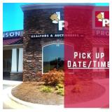 PICK UP DATE AND TIME: FRIDAY, SEPTEMBER 4TH 9AM-1
