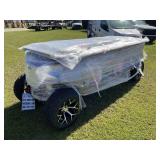 Future 6 Passenger Golf Cart, New Unassembled, Blu