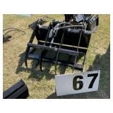 New Unused SDLanch 2026 Mini Skid Steer Grapple Bu