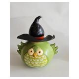VINTAGE HALLOWEEN BIRD WITCH GOURD
