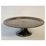 VINTAGE SILVER PLATE CAKE STAND