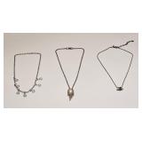 VINTAGE RHINESTONE COSTUME JEWELRY NECKLACES