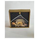 VINTAGE CHRISTMAS GREENBOX DISPLAY