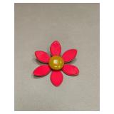 VINTAGE FLOWER BROOCH