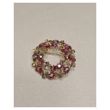 VINTAGE RHINESTONE BROOCH