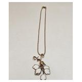 VINTAGE SIGNED TRIFARI  NECKLACE