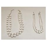 VINTAGE COSTUME JEWELRY BEADED NECKLACES