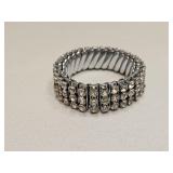 VINTAGE RHINESTONE STRETCH BRACELET
