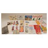 VINTAGE PAPER ITEMS CARDS CALENDAR AWARDS