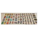 VINTAGE FOOTBALL TRADING CARDS VARIOUS