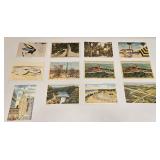 VINTAGE OLD POST CARDS 30S -50S