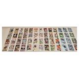 VINTAGE FOOTBALL TRADING CARDS VARIOUS