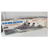 Lindberg Motorized Blue Devil Destroyer Model Kit