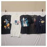 Space Theme T-shirts (5)