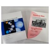 NASA Deep Space & Human to Mars Books (2)