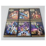 Star Wars DVDs 1-6