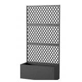 Metal Planter Box With Trellis