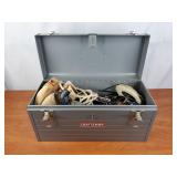Craftsman Metal Tool Box w Tools
