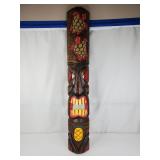 Tiki Mask Wood Wall Decor