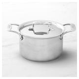 All-Clad D5 Stainless-Steel Soup Pot, 4-Qt.